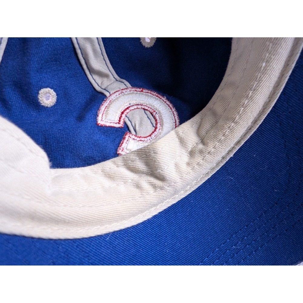 Fan Favorite MLB Chicago Cubs Baseball Hat Blue Adjustable Cotton Cap - Picture 5 of 7